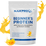 NAKPRO BEGINNER Whey Protein Concentrate Mango 1Kg