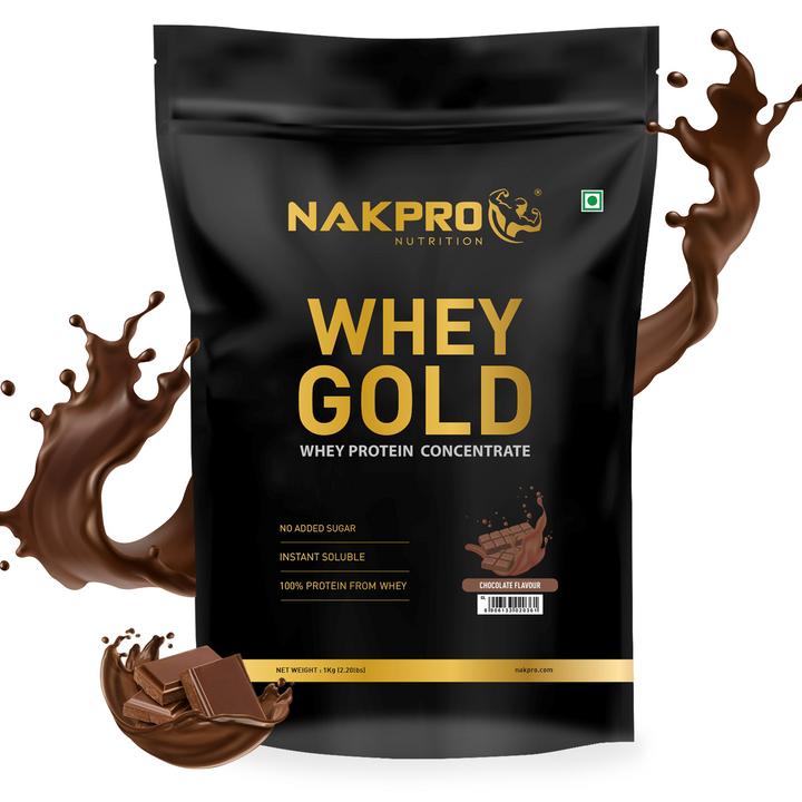 NAKPRO GOLD WHEY PROTEIN AND CREATINE COMBO