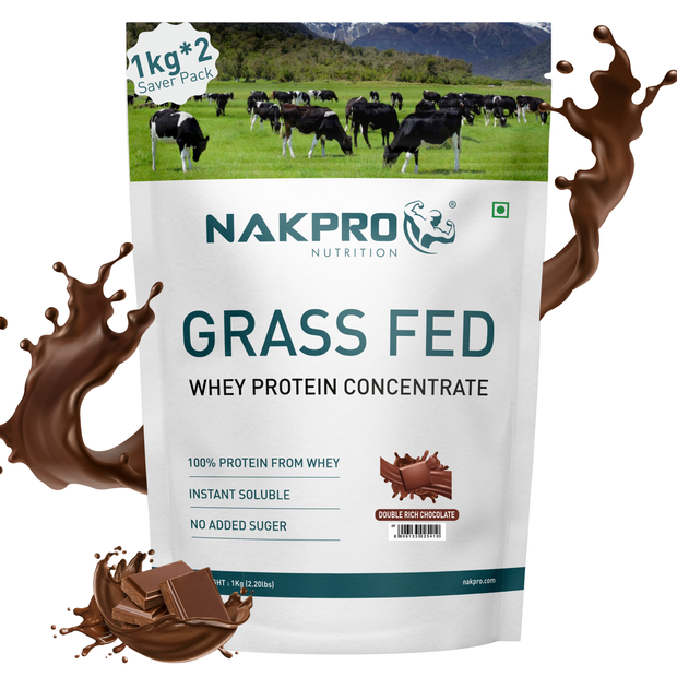 NAKPRO GRASS FED DOUBLE RICH CHOCOLATE 2KG