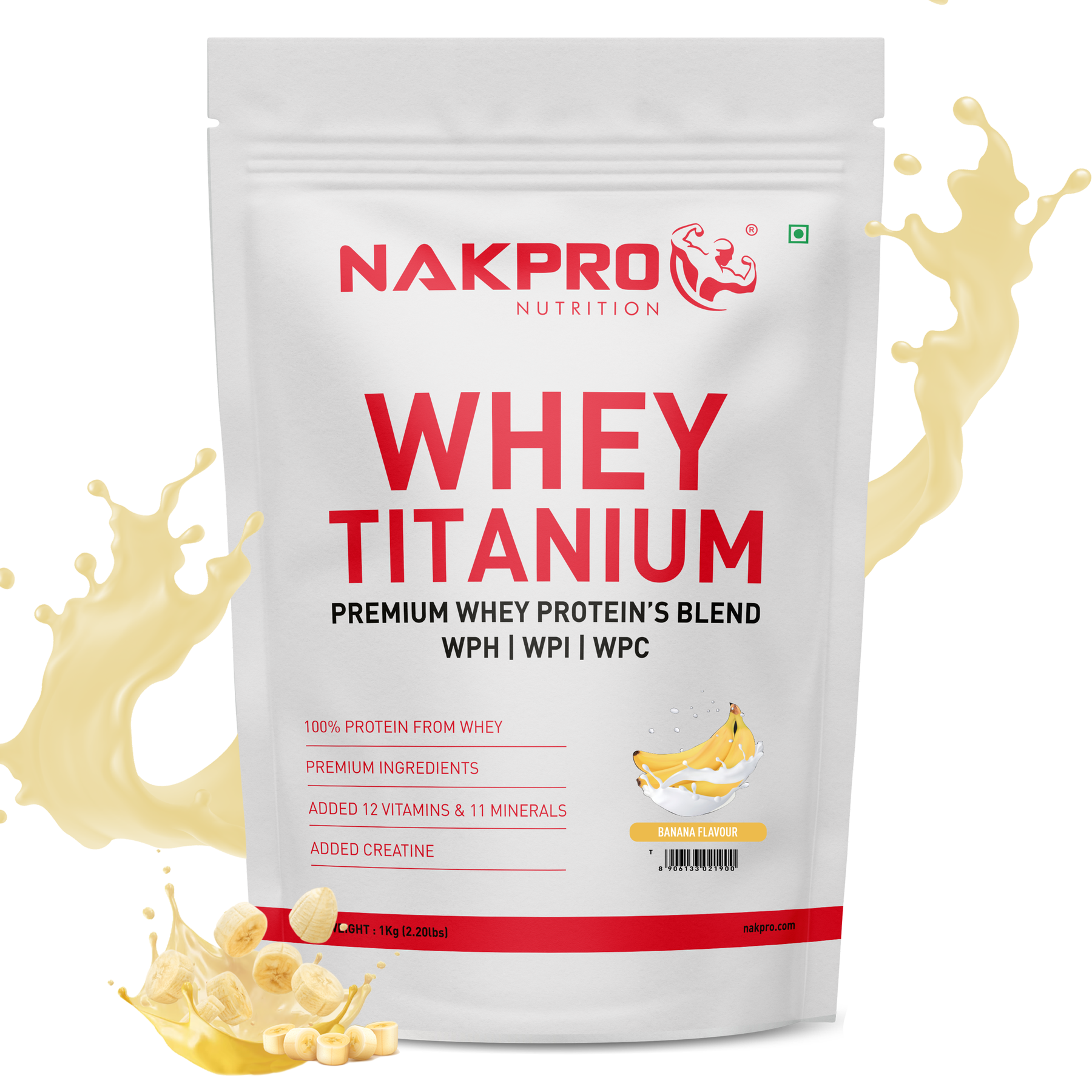 WHEY TITANIUM NAKPRO NUTRITION