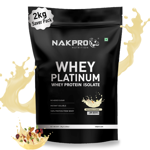 NAKPRO WHEY PLATINUM MILK MASALA 2KG