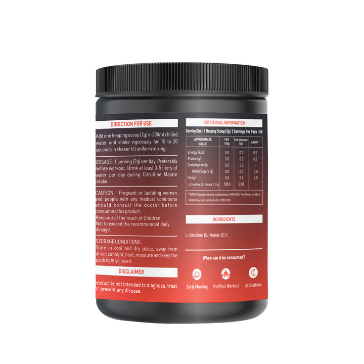 Citrulline Malate | Amino Acid Supplement