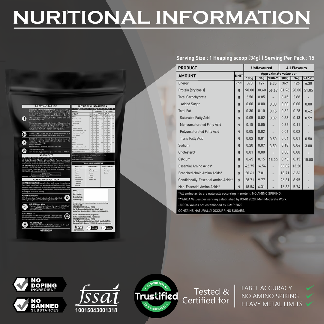 Raw Platinum Whey Protein Isolate