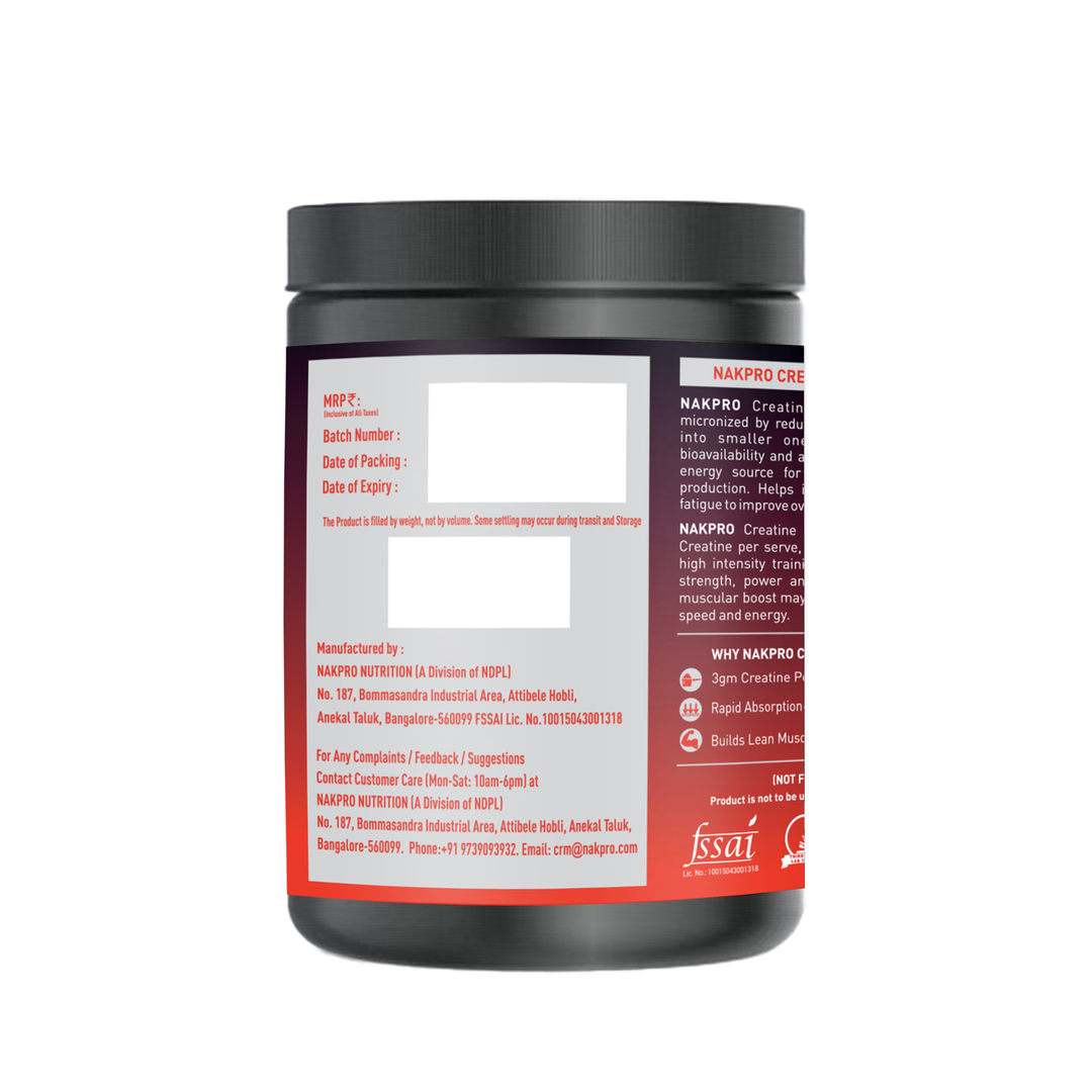 Micronized Creatine Monohydrate