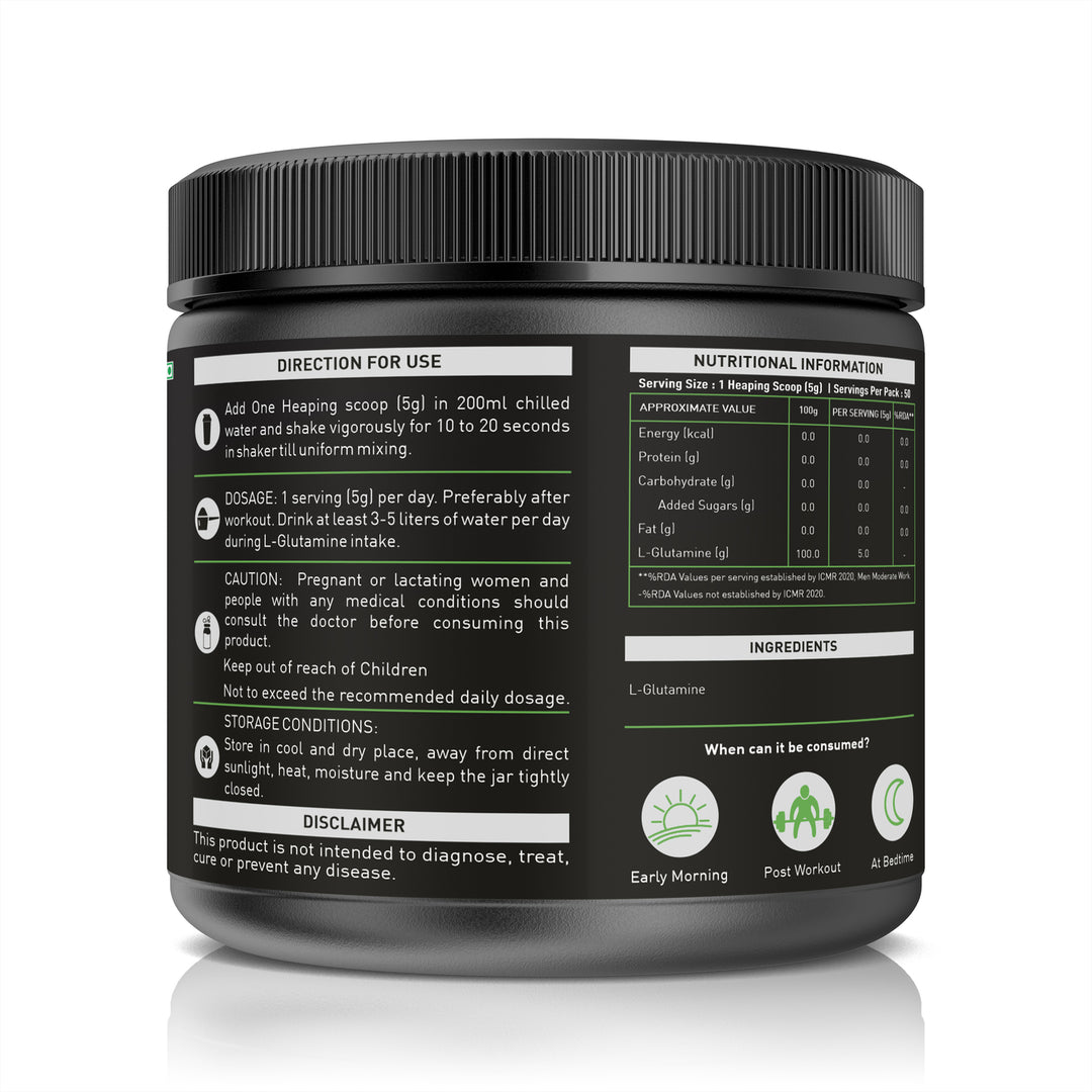 NAKPRO L-GLUTAMINE POWDER