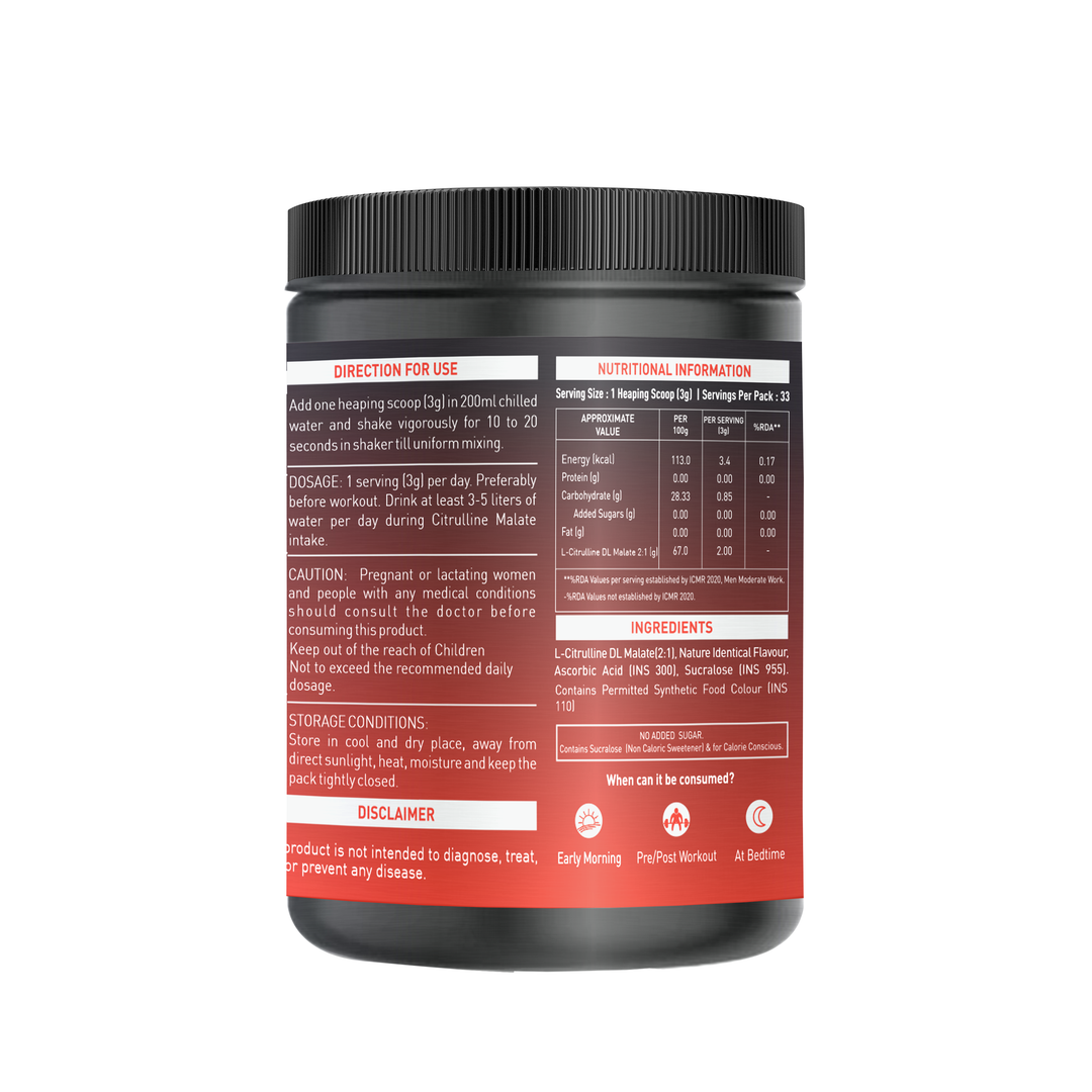 NAKPRO CITRULLINE MALATE POWDER