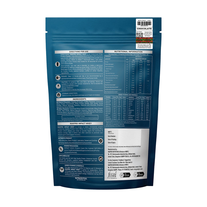 Nakpro Impact Whey Protein Blend