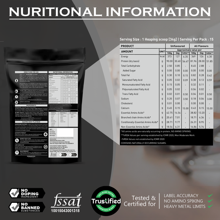 Platinum 100% Whey Protein Isolate