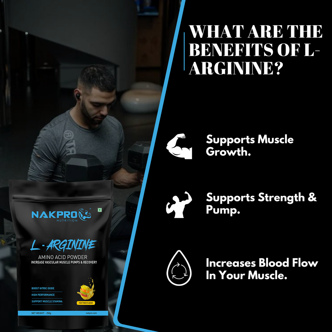 Nakpro L-Arginine | Amino Acid Powder