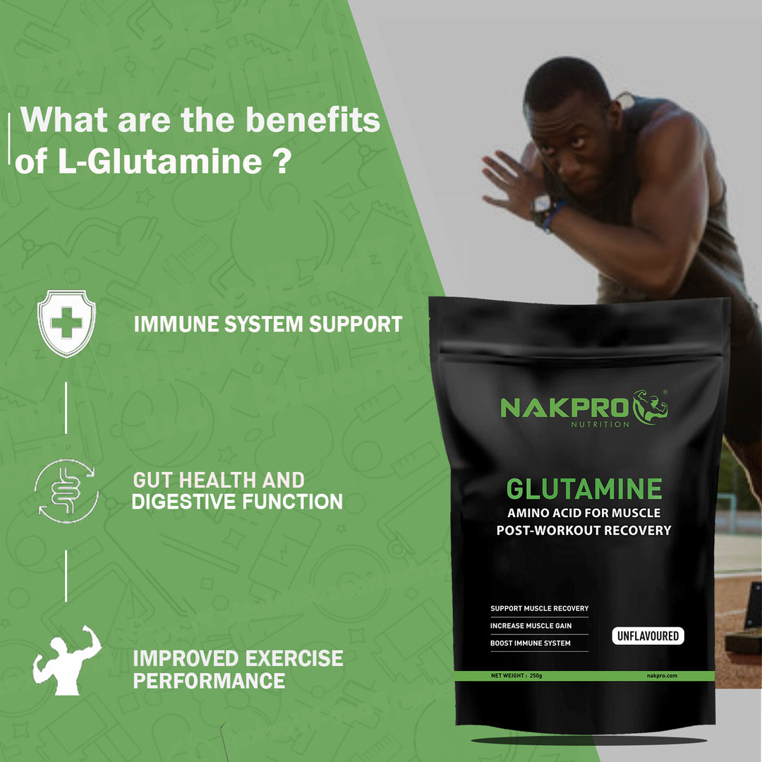 NAKPRO L-GLUTAMINE POWDER