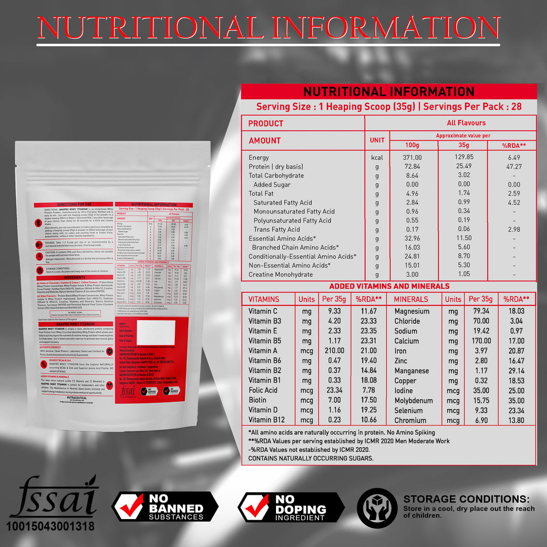 tri-blend whey protein powder information