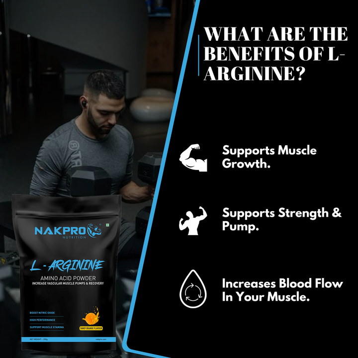 Nakpro L-Arginine | Amino Acid Powder