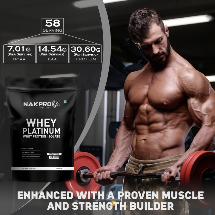 Platinum 100% Whey Protein Isolate (Unflavoured)
