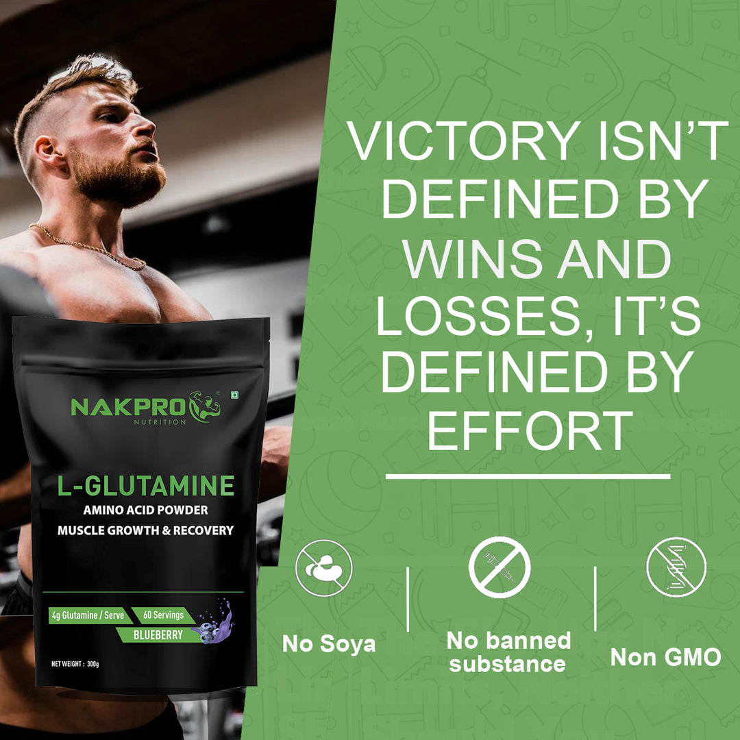 NAKPRO L-GLUTAMINE POWDER