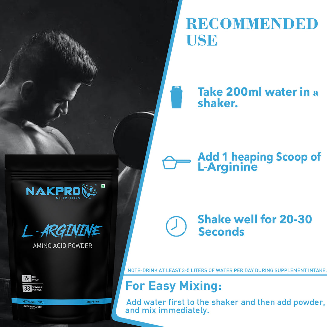 Nakpro L-Arginine | Amino Acid Powder