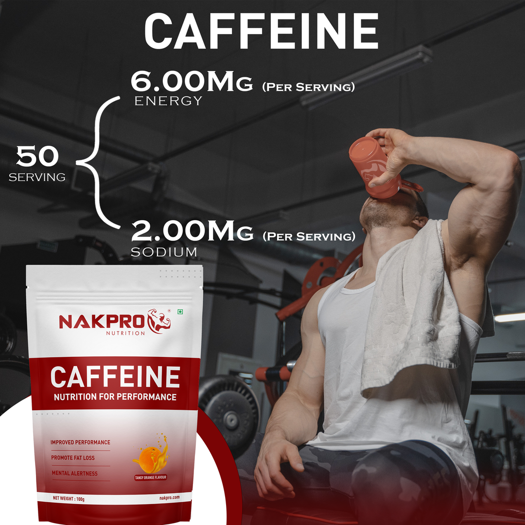 NAKPRO CAFFEINE PRE-WORKOUT SUPPLEMENT