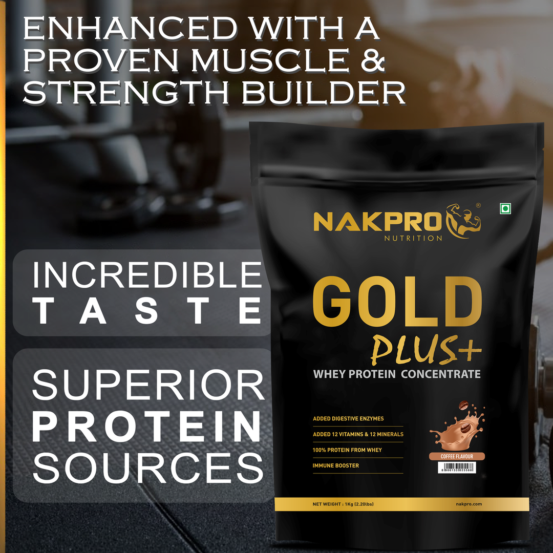 Gold Plus+ Whey Protein Concentrate