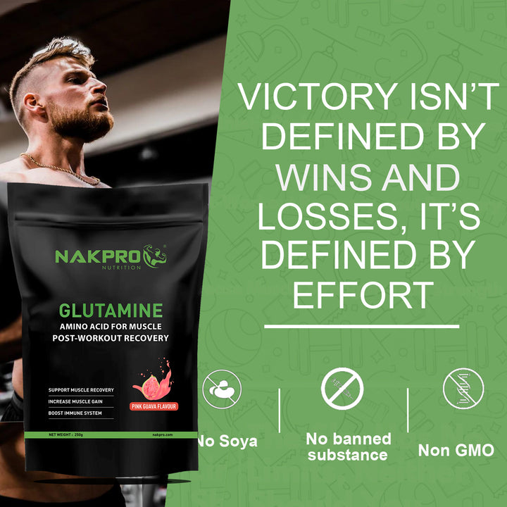 NAKPRO L-GLUTAMINE POWDER