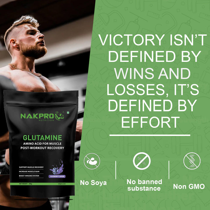 NAKPRO L-GLUTAMINE POWDER