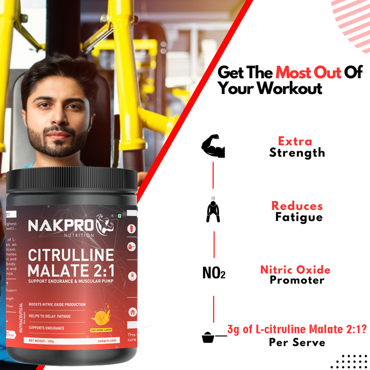 NAKPRO CITRULLINE MALATE POWDER