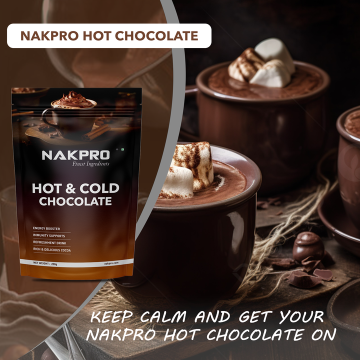 NAKPRO HOT & COLD CHOCOLATE POWDER