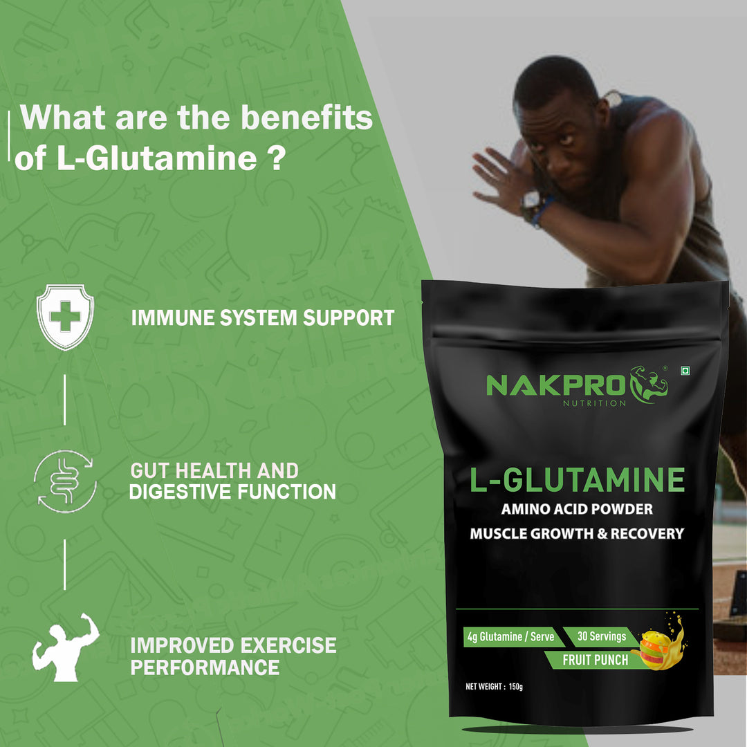 NAKPRO L-GLUTAMINE POWDER