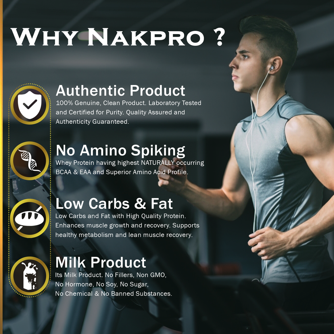 Nakpro Whey Gold Whey Protein Concentrate | 73g Protein-JAR