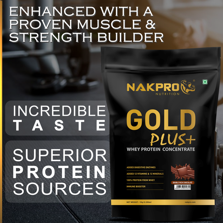 GOLD PLUS+ WHEY PROTEIN CONCENTRATE