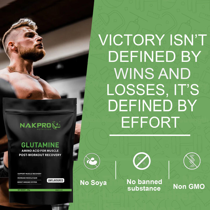 NAKPRO L-GLUTAMINE POWDER