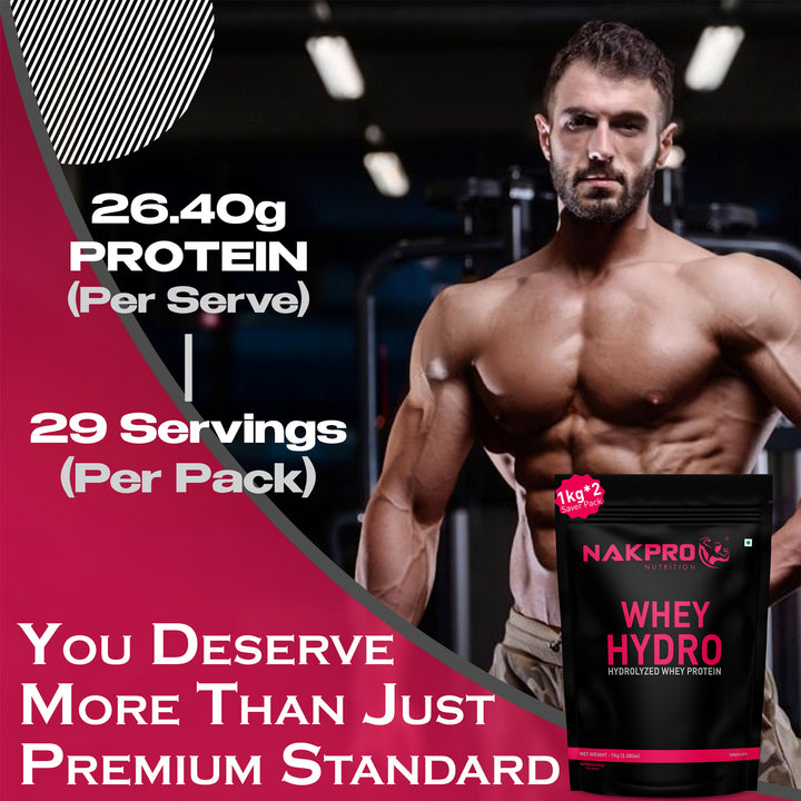 Nakpro Whey Hydro Whey Protein Hydrolysate | 75g Protein