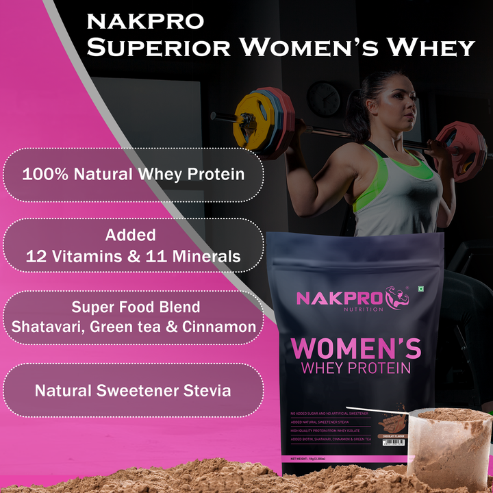 NAKPRO WOMEN'S WHEY PROTEIN