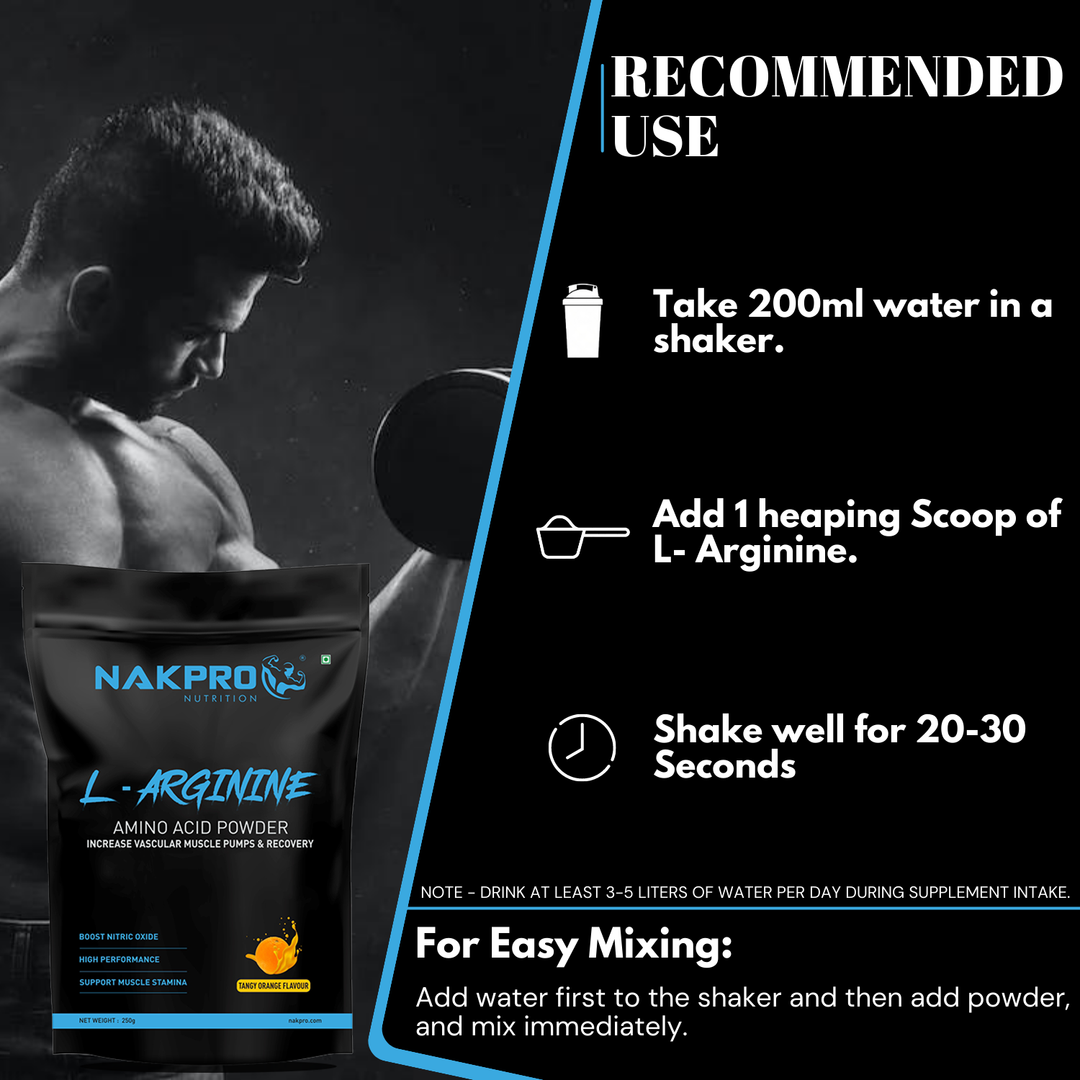 Nakpro L-Arginine | Amino Acid Powder