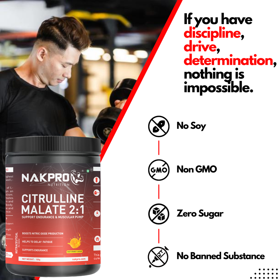 NAKPRO CITRULLINE MALATE POWDER