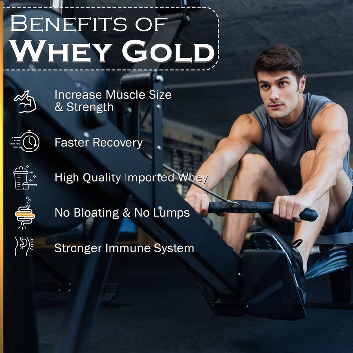 Nakpro Whey Gold Whey Protein Concentrate | 73g Protein-JAR