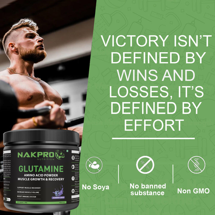 NAKPRO L-GLUTAMINE POWDER