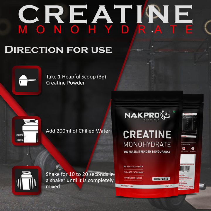 Creatine direction for use