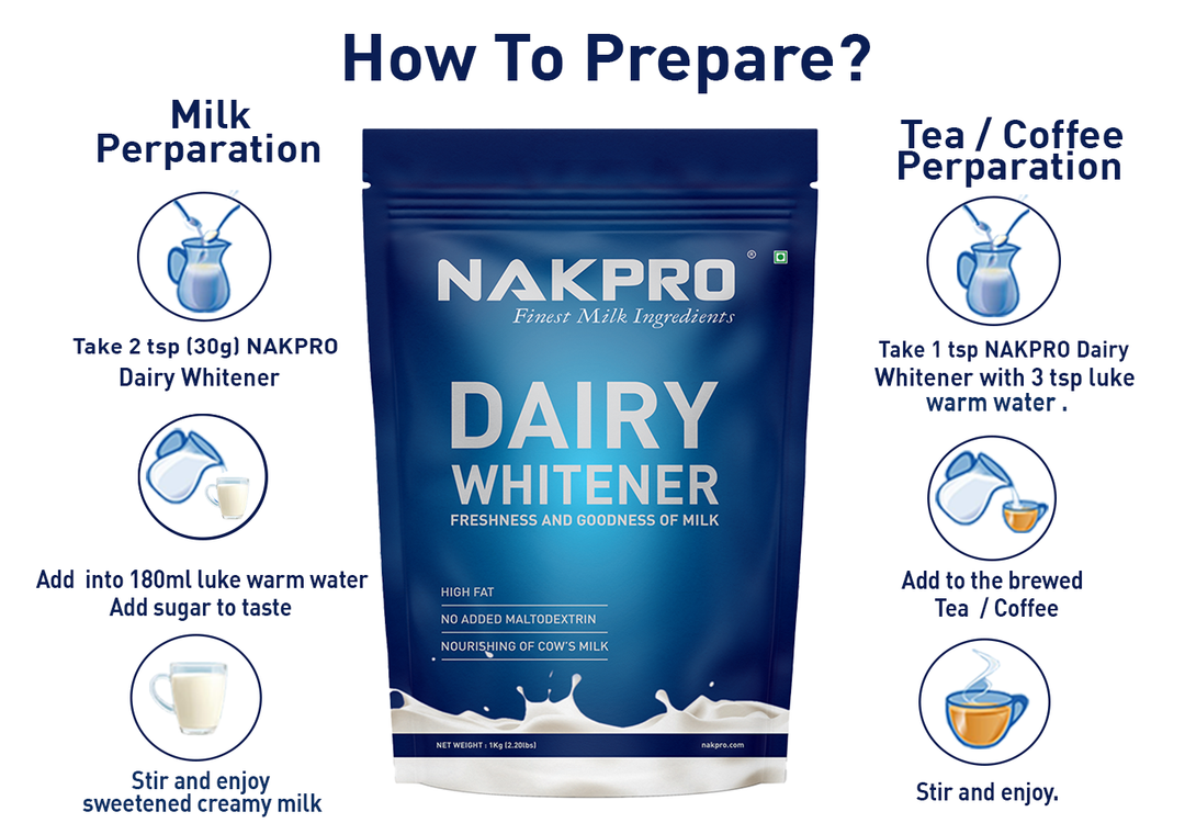 NAKPRO DAIRY WHITENER MILK POWDER