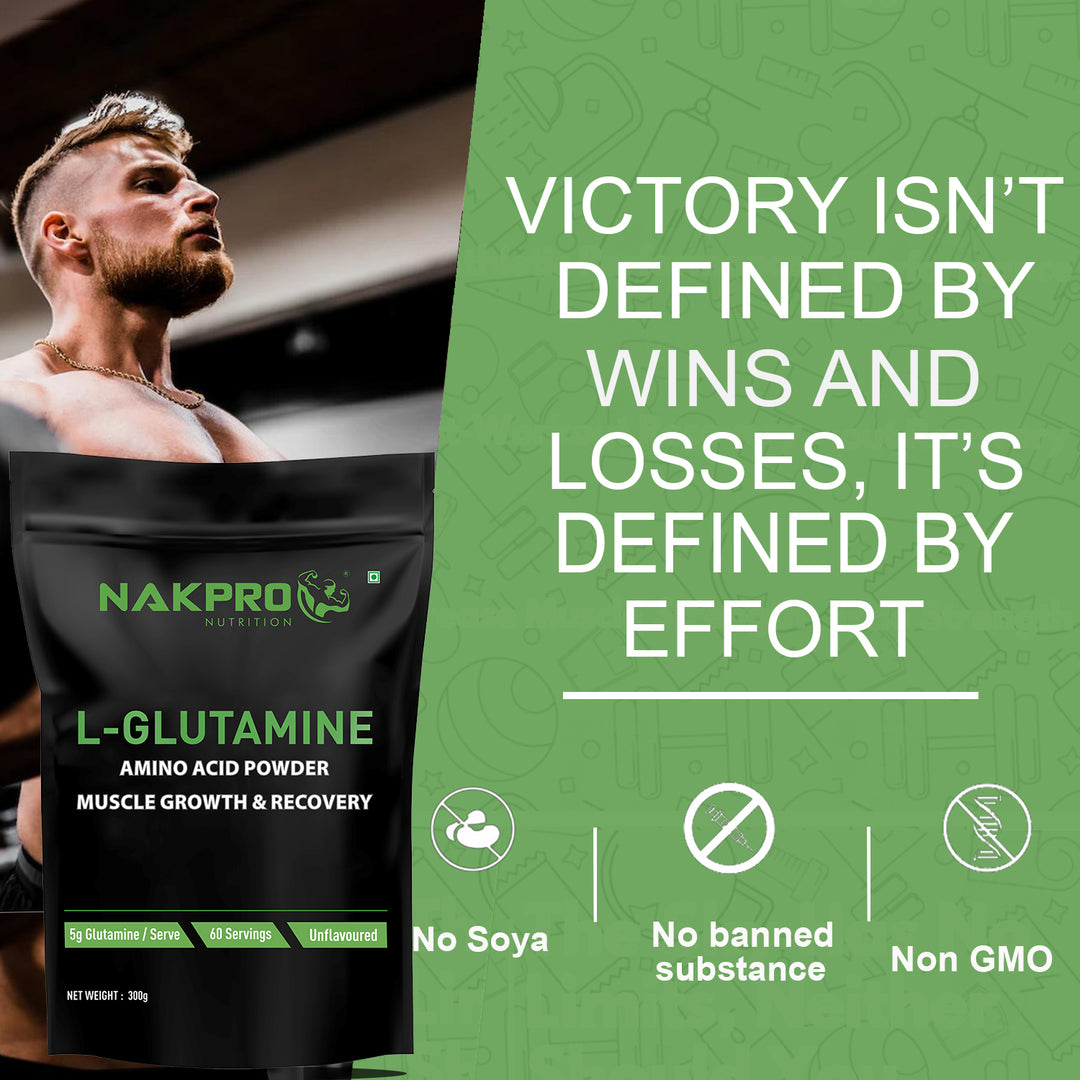 NAKPRO L-GLUTAMINE POWDER