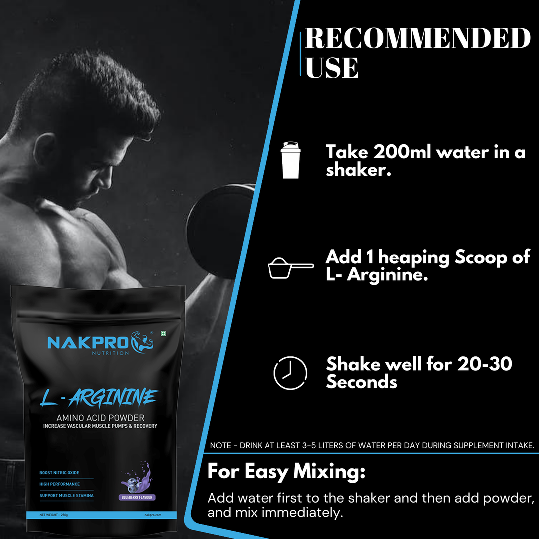 Nakpro L-Arginine | Amino Acid Powder