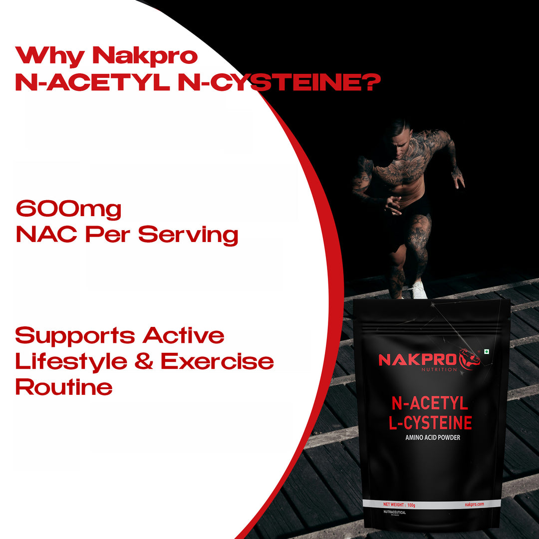 Nakpro N-Acetyl L-Cysteine Powder | Amino Acid Supplement