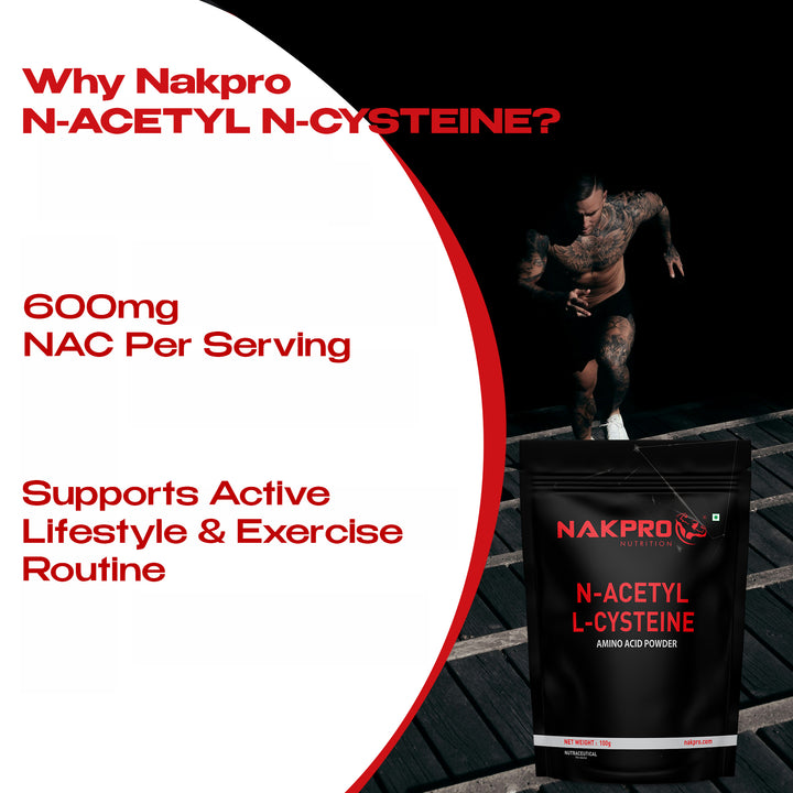 Nakpro N-Acetyl L-Cysteine Powder | Amino Acid Supplement