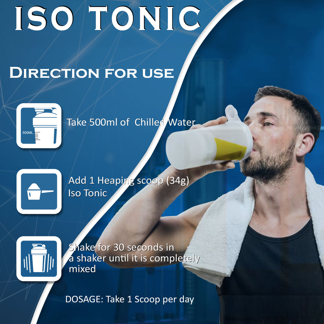 Nakpro ISO Tonic | Electrolytes Powder | Hydration & Performance Support