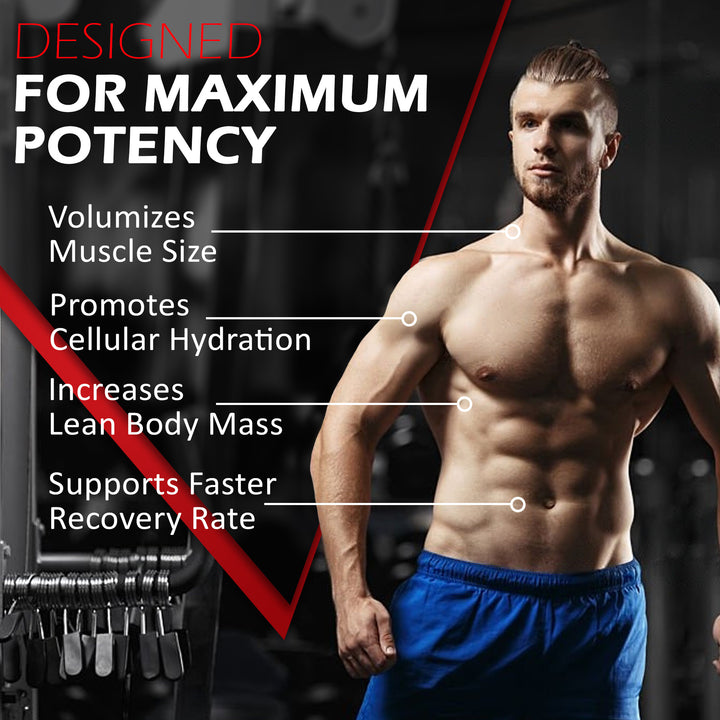 Nakpro Micronized Creatine Monohydrate | Increases Strength & Supports Lean Muscle | Trustified Certified