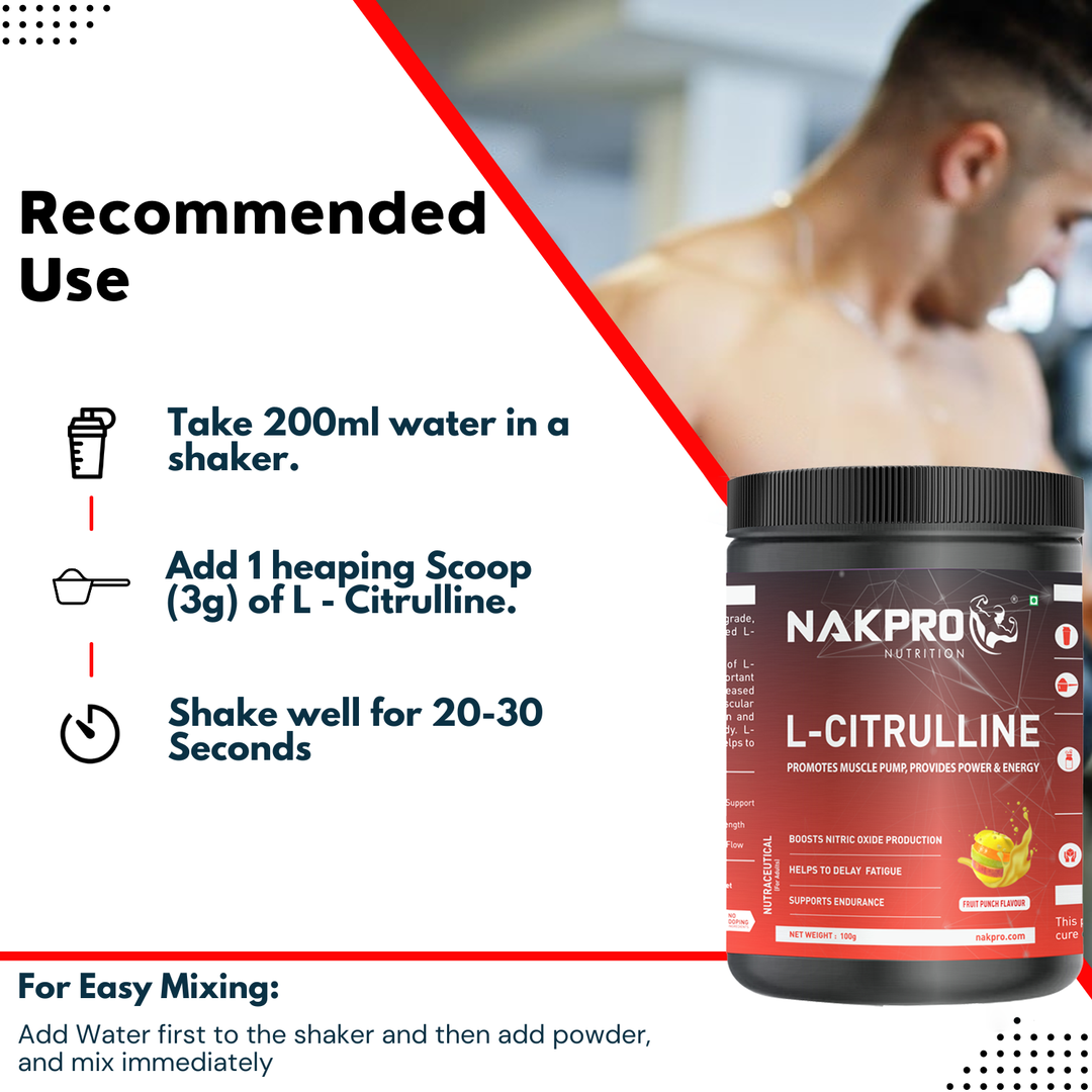 NAKPRO L-CITRULLINE POWDER