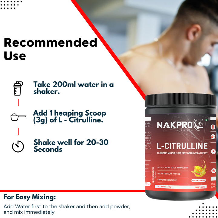 NAKPRO L-CITRULLINE POWDER