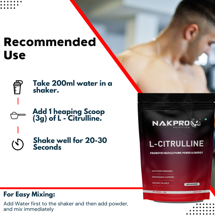 L-Citrulline | Essential Amino Acid (Unflavoured)
