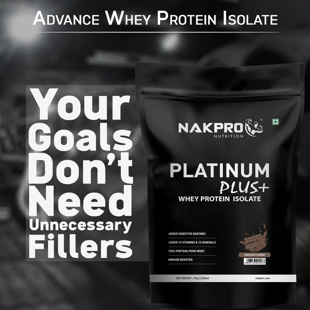 PLATINUM PLUS+ Whey Protein isolate