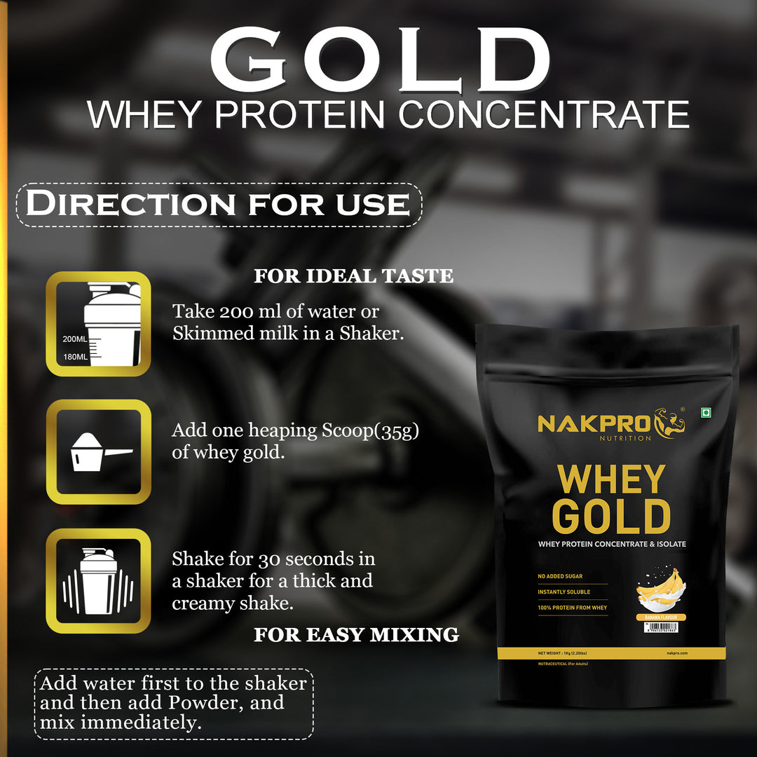 WHEY GOLD | WHEY PROTEIN CONCENTRATE