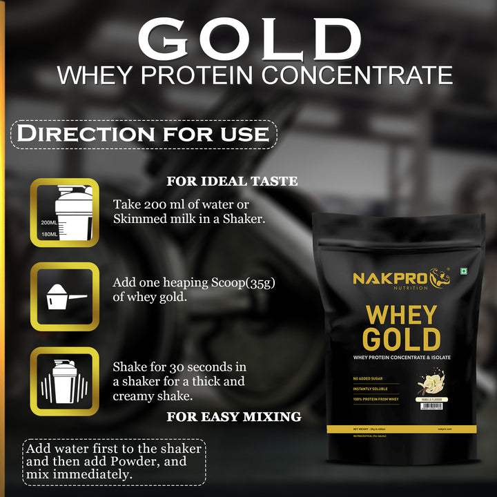 Nakpro Whey Gold Protein Concentrate
