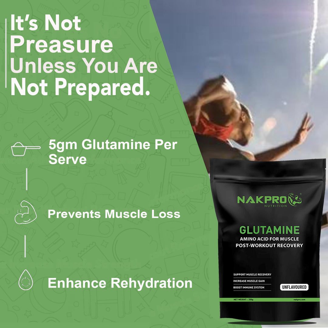 NAKPRO L-GLUTAMINE POWDER